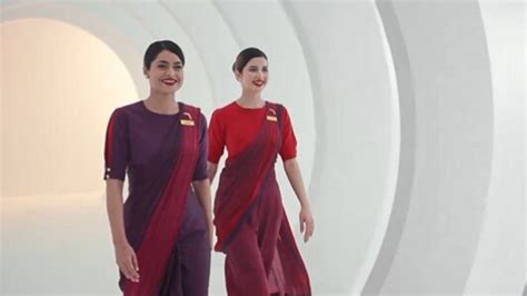 Air India debuts Manish Malhotra-designed uniform for cabin and cockpit ...