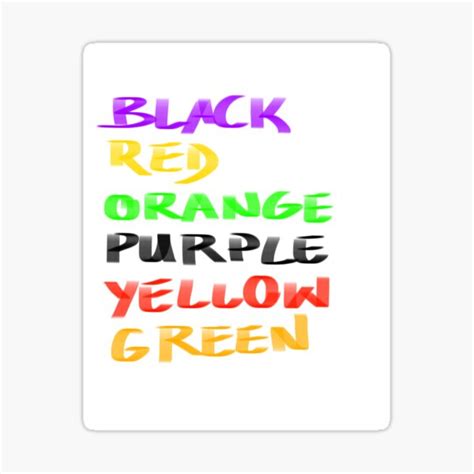 "Inverted colors" Sticker for Sale by MlleAlicia | Redbubble