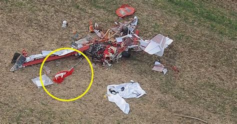 Bedfordshire plane crash: Photos of wreckage show pilot may have tried ...