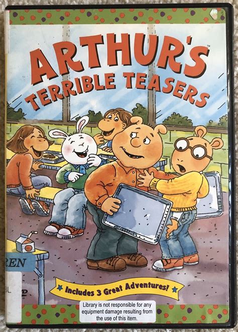 PBS Kids Arthur Arthur’s Terrible Teasers, Francine, DVD Kids Cartoon TV Show | eBay