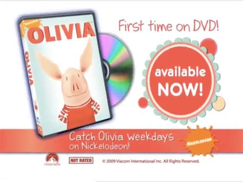 Olivia First Time On DVD Now Available Catch Olivia Weekdays On Nickelodeon Nick Jr, Weekday ...