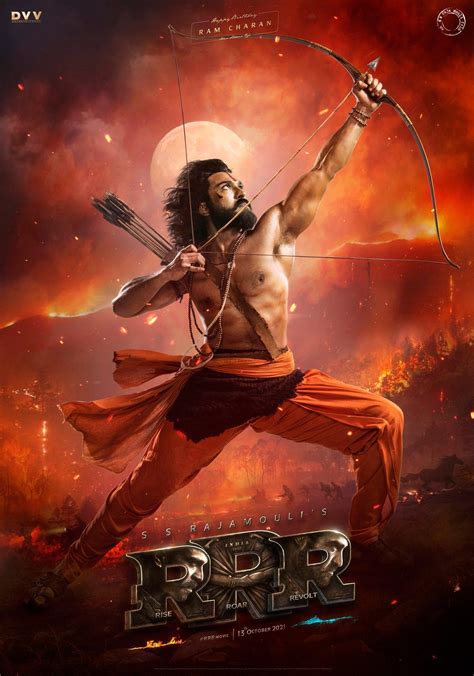 RRR: Rajamouli unveils new Ram Charan poster! "Telugu Movies, Music, Reviews and Latest News"