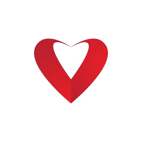 Heart Logo Template vector 17556414 Vector Art at Vecteezy