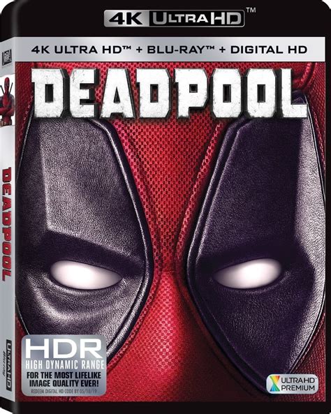 Deadpool 4K (2016) 4K Ultra HD Blu-ray