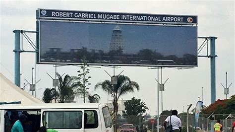 [Photos] Zimbabwe finally renames its main airport after Mugabe ...