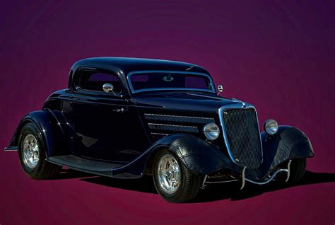 1934 Ford 3 Window Coupe Hot Rod Photograph by Tim McCullough - Pixels