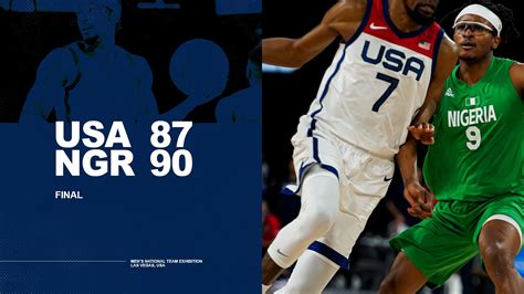 USA Basketball on Twitter: "Final. https://t.co/e42cOUTL4T" / Twitter