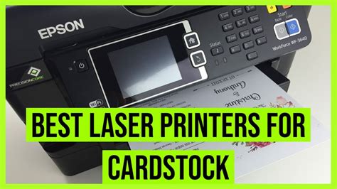 Best Laser Printers for Cardstock in 2020 - YouTube