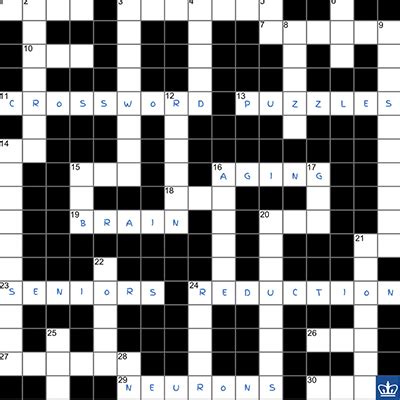 Study Shows Crossword Puzzles Beat Computer Games in Slowing Memory ...