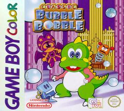 Taito Memorial - Bubble Bobble (Japan) (SGB Enhanced) (GB Compatible) (ROM) • Game Boy Color ...