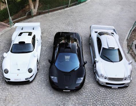 The holy trinity of the 90s: Porsche 911 GT1, McLaren F1 and Mercedes ...