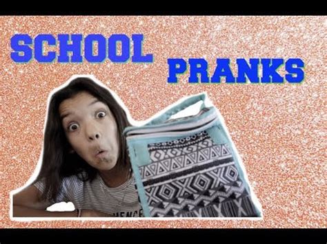 BACK TO SCHOOL PRANKS! - YouTube