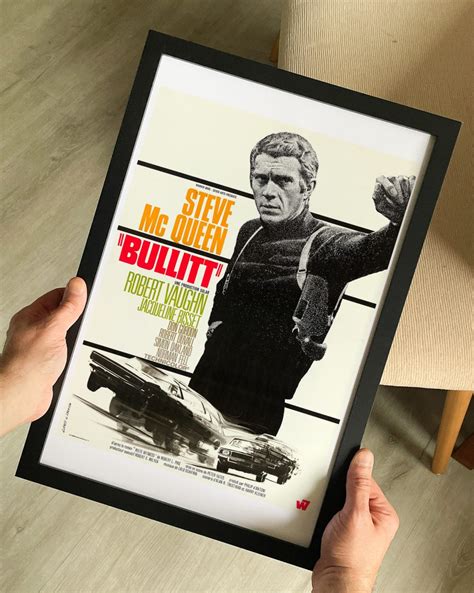 Bullitt (1968) Movie Poster - The Curious Desk