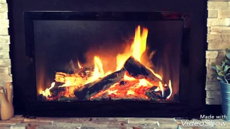 DIY Digital Fireplace - YouTube