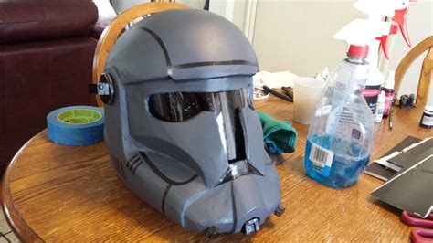 Republic Commando Helmet first attempt by IgenSTilch on DeviantArt