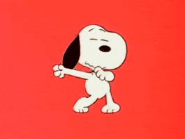 Snoopy Happy Birthday Dance Animated Gif - pic-lard