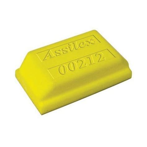 KOVAX 00212 Hand Sanding Block, 68 mm W x 115 mm L, 35 mm THK, Super ...