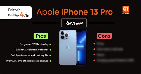 Apple iPhone 13 Pro Review - Pros and cons, Verdict - TechNewsBoy.com