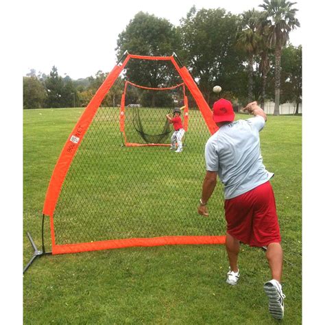 Bownet Indoor Outdoor Portable Softball Baseball Practice Pitching Net Screen - Walmart.com ...