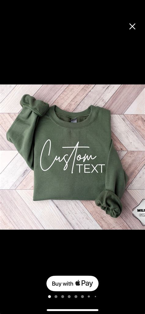 Custom Sweatshirt With Custom Design - Etsy