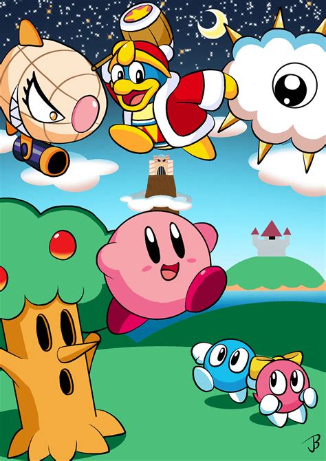 Kirby Dream Land Kirby Dream Collection Fan art, Kirby, Video Game ...