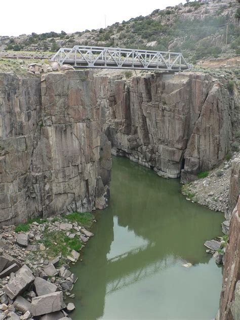 Wyoming Travel and Vacation Journal: Fremont Canyon Bridge and Overlook