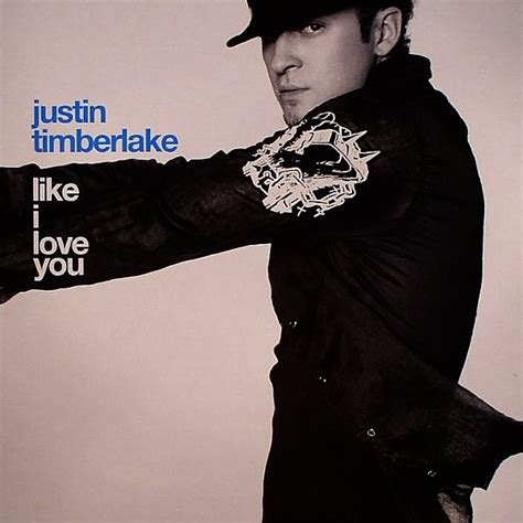 Just Cd Cover: Justin Timberlake: Like I Love You (official single ...