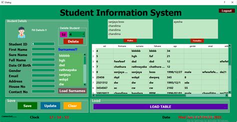 Student Information System