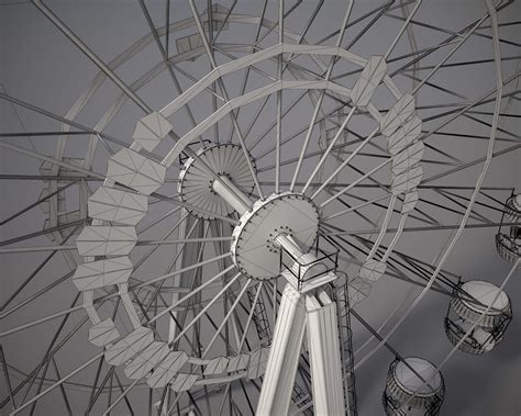 Pripyat Ferris Wheel - 3D Model by leon017