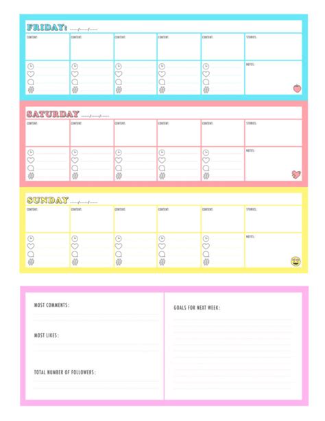 Free Printable Instagram Planner - Studio DIY