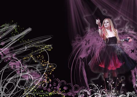 Avril Lavigne BLACK STAR Wallpaper - Avril Lavigne Photo (11905667 ...