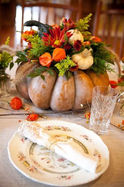 55 Awesome Thanksgiving Centerpieces - DigsDigs