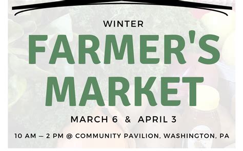 Winter Farmer’s Market - City of Washington