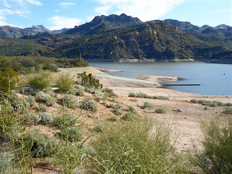 Bartlett Flats: Bartlett Reservoir, Arizona