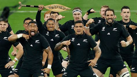 Rugby World Cup: the terrible haka of the All Blacks, confronted by united Blues - Time News