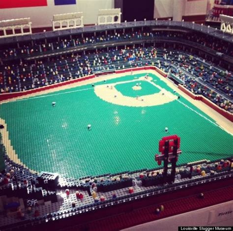 Lego Wrigley Field: Louisville Slugger Museum Has Mini Friendly ...