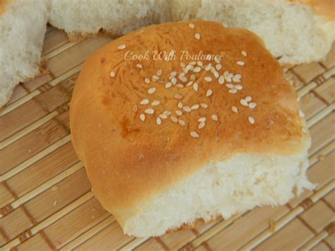 Cook With Poulamee: Homemade Burger Bread