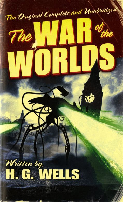 War Of The Worlds Book Cover - Jeff Wayne | Music fanart | fanart.tv : Wells (english) hardcover ...