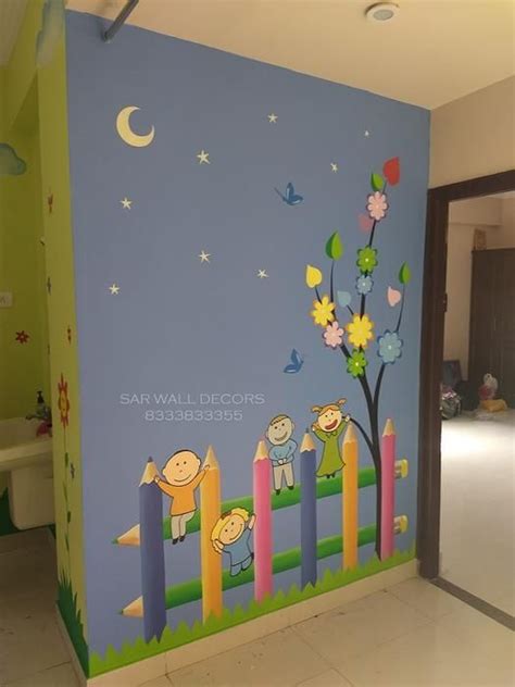 Play Area Wall Art – Gallary | School wall decoration, Classroom walls ...