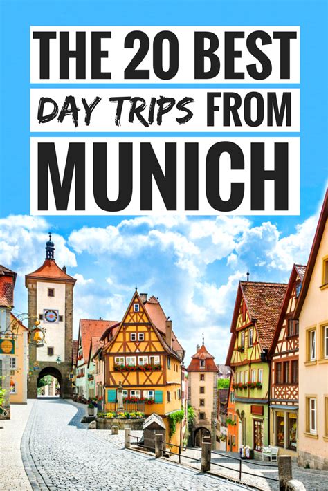 The 25 best day trips from Munich [as ranked by a local] | Europe travel, Day trips, Munich travel