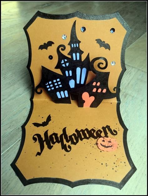 Halloween pop up card | Cards, Halloween, Pop up