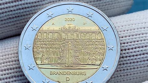 New video 2 euro 2020 Germany BRANDENBURG commemorative euro coin - YouTube