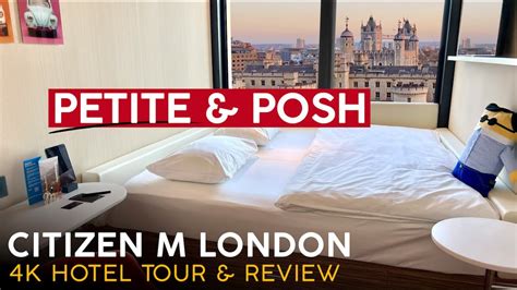 CITIZEN M TOWER OF LONDON London, England【4K Hotel Tour & Review ...