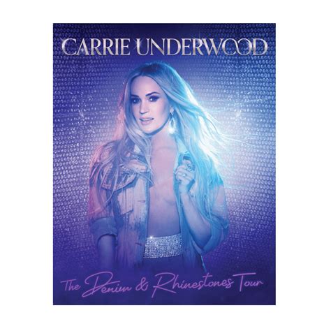 The Denim & Rhinestones Tour Program – Carrie Underwood Online Store