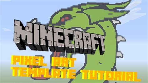 How To Make Pixel Art Template | Minecraft - YouTube