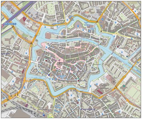 Large Zwolle Maps for Free Download and Print | High-Resolution and Detailed Maps