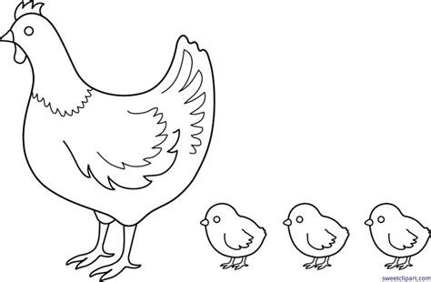 Sweet Clip Art - Cute Free Clip Art and Coloring Pages | Hens and ...