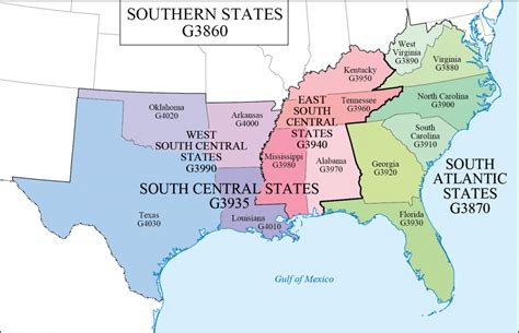 LC G Schedule Map 8: Southern States – Western Association of Map Libraries