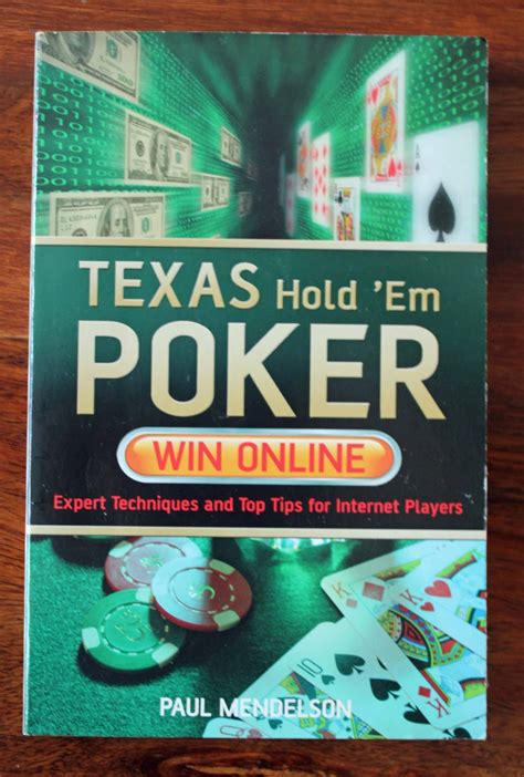 The Poker Bookshelf: Texas Hold'Em Poker - Win Online