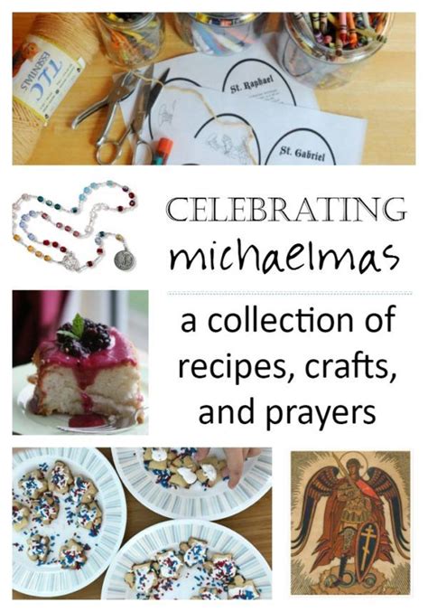 Ways to Celebrate Michaelmas: Crafts, Recipes, and Activities – Faith and Fabric Catholic All ...